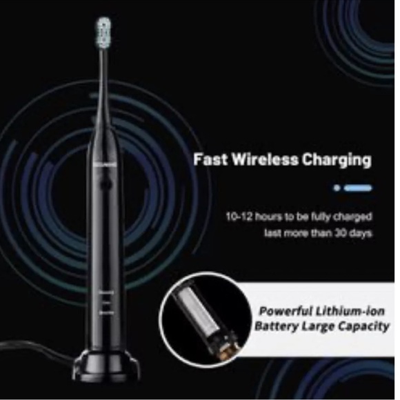 Souwing Electric Toothbrush with Smart Timer Dupont Bristle Waterproof NEW - Picture 9 of 12